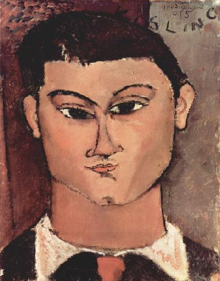 Amedeo Modigliani Portrat de Moise Kiesling China oil painting art